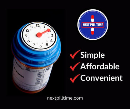 Pill Bottle Clock Top