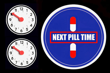 Pill Bottle Clock Top
